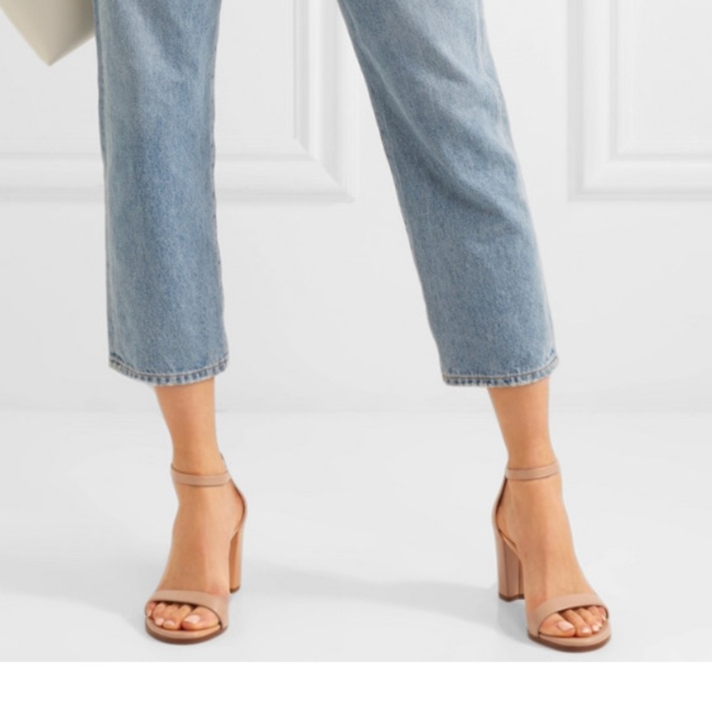 Stuart Weitzman Less Nudist 75mm Sandal - Picture 2 of 4